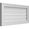 Ekena Millwork Vertical Surface Mount PVC Gable Vent: Functional, w/ 2"W x 1-1/2"P Brickmould Frame, 28"W x 14"H GVPVE28X1402SF - alternate 3